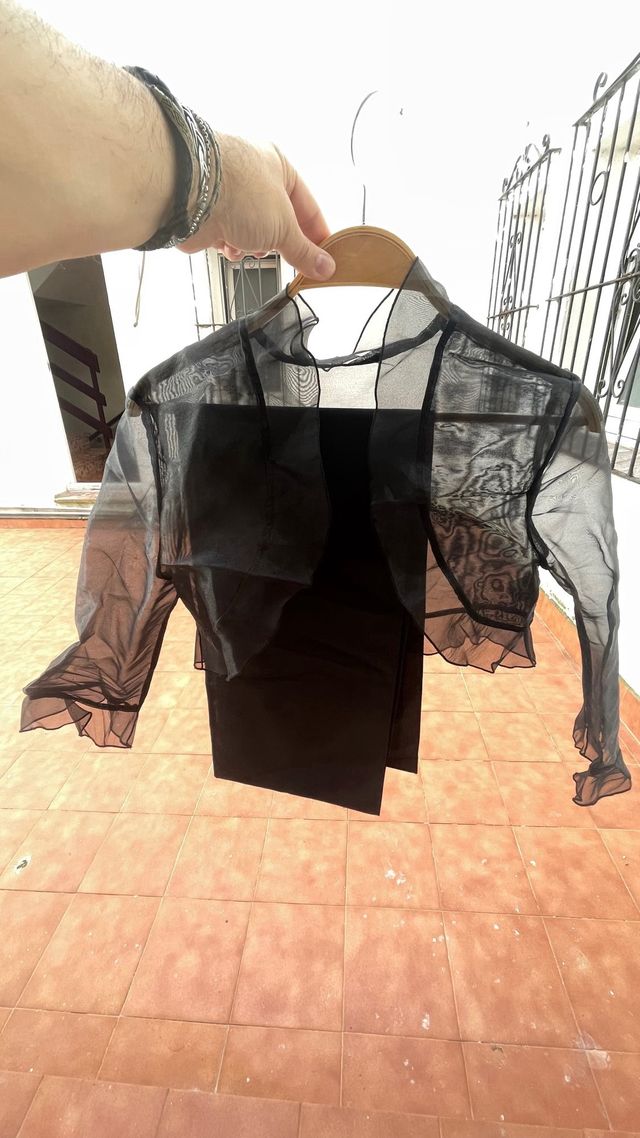 Traje de fiesta una puesta