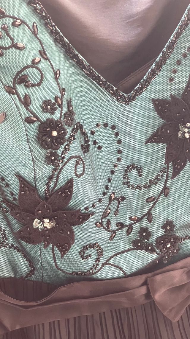 Traje de fiesta una puesta