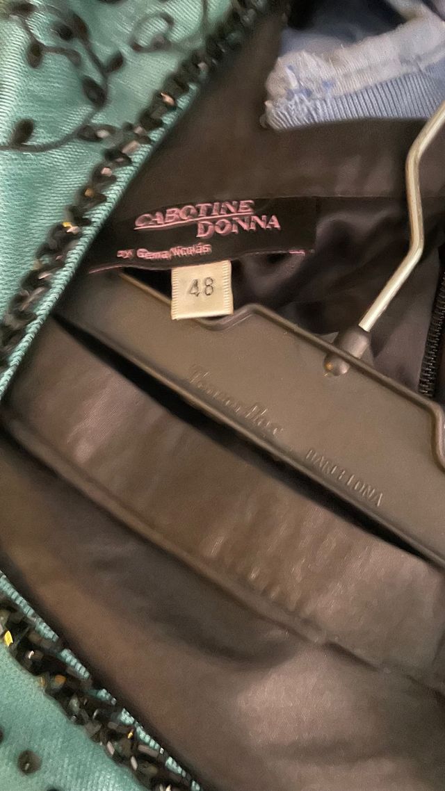 Traje de fiesta una puesta