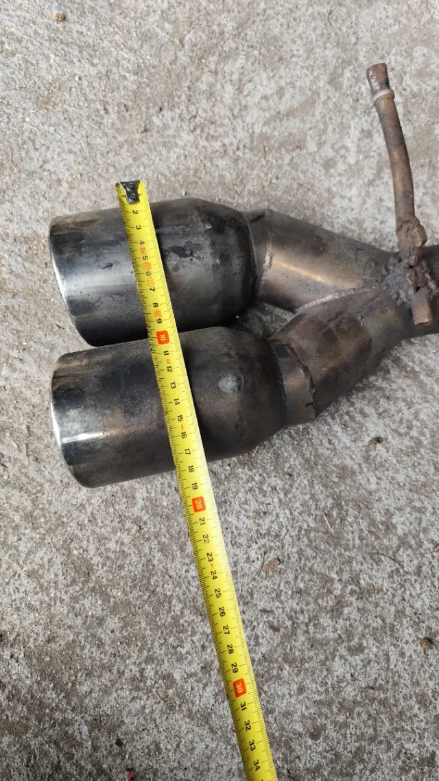 Doble Salida Escape Acero