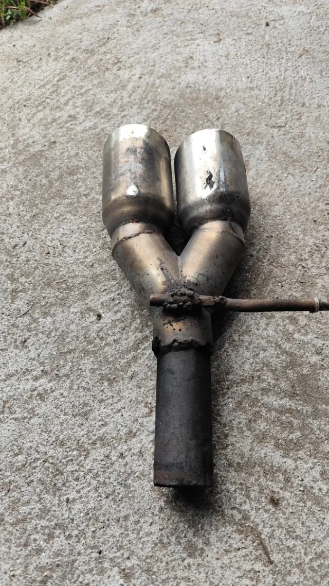 Doble Salida Escape Acero