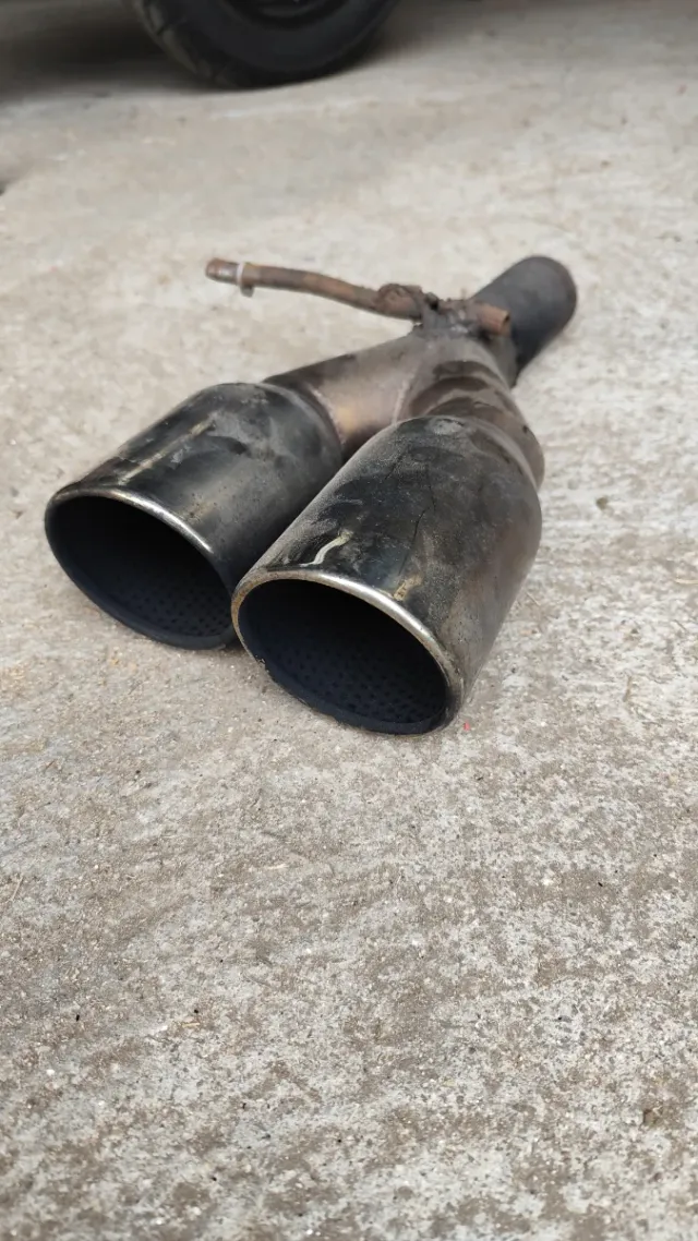 Doble Salida Escape Acero