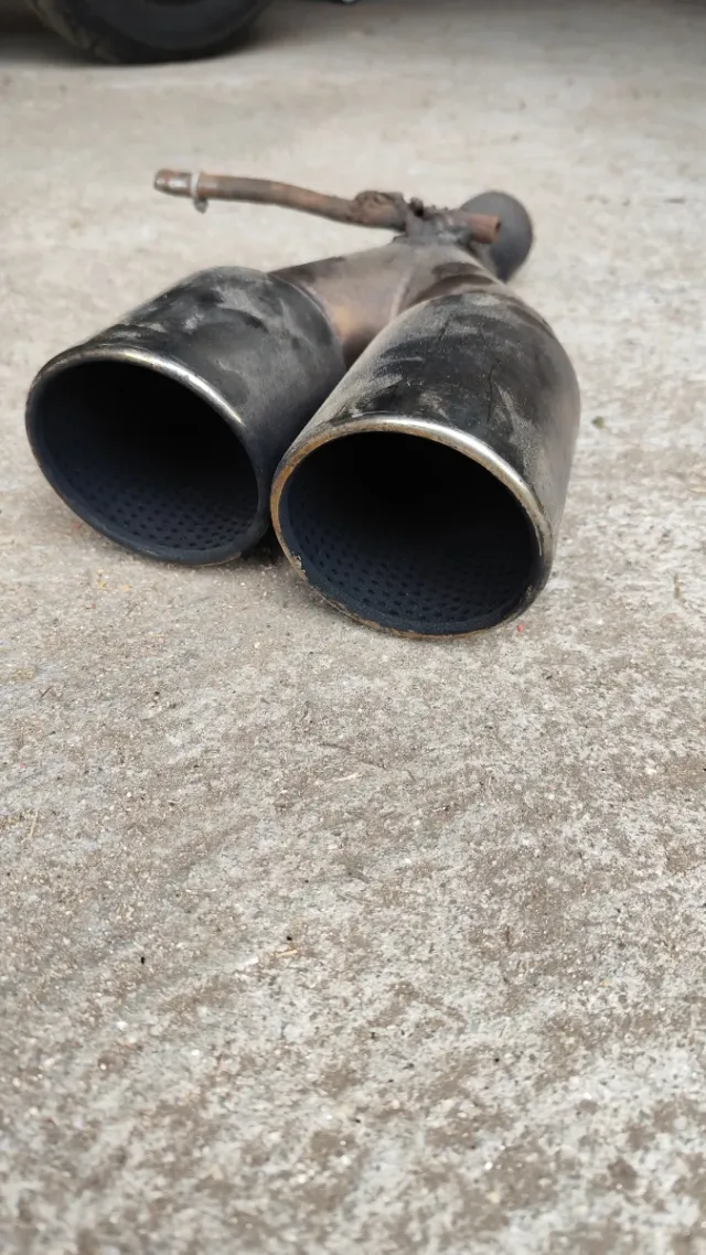 Doble Salida Escape Acero