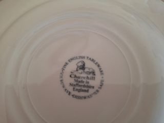 Vajilla inglesa porcelana azul y blanco