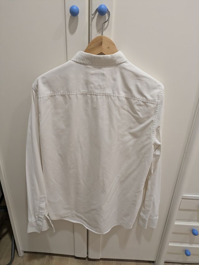 Camisa Armani Exchange Slim Fit Blanca Talla M