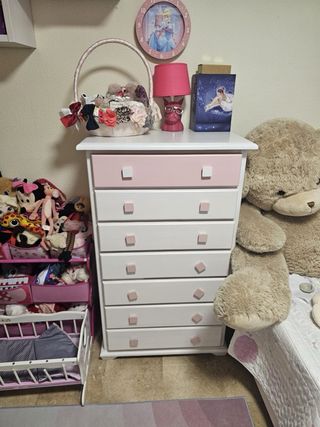 Habitación infantil niña madera maciza