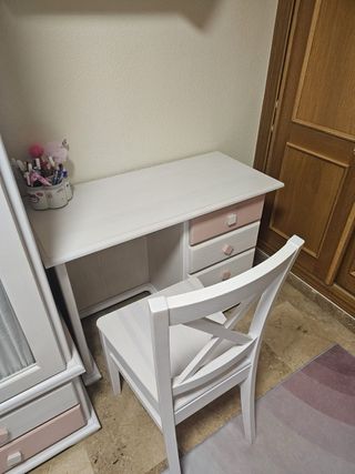 Habitación infantil niña madera maciza