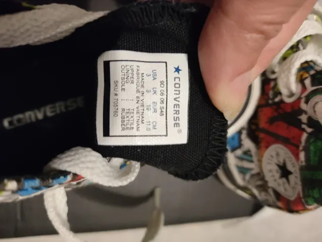 Zapatillas Converse Bebé Talla 19