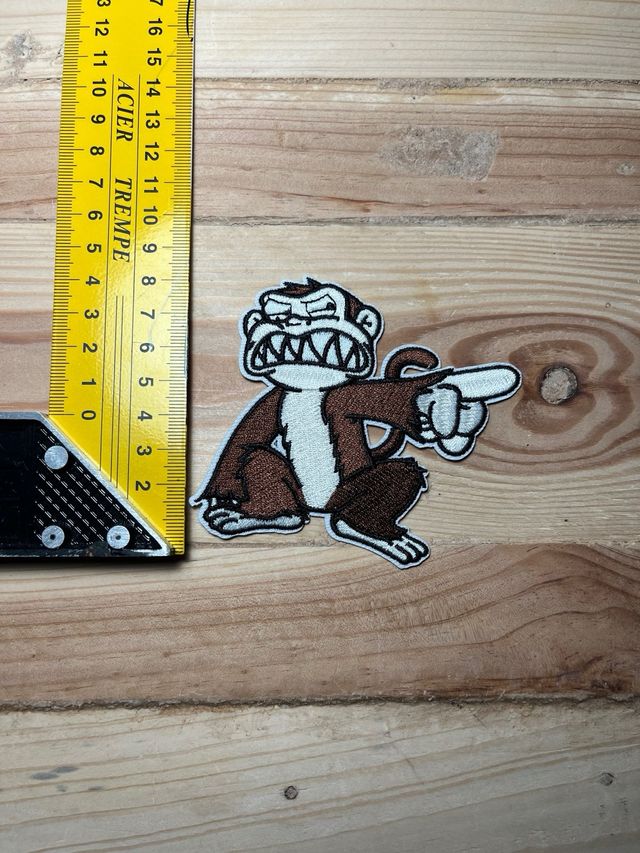 Parche Mono Malvado Padre de Familia