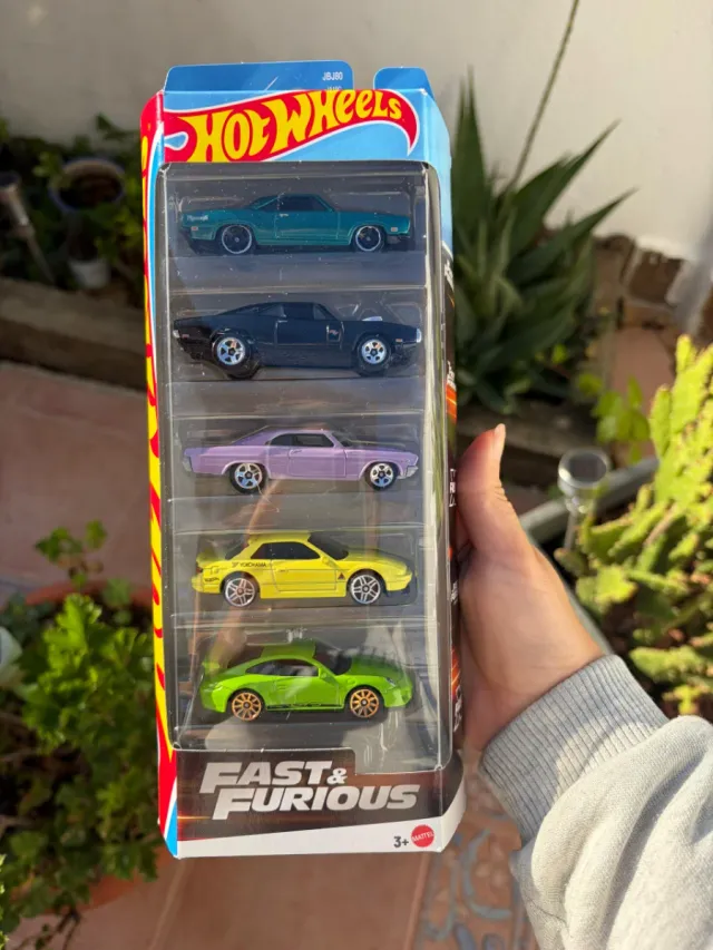 Pack Hotwheels Fast & Furious 5 Coches