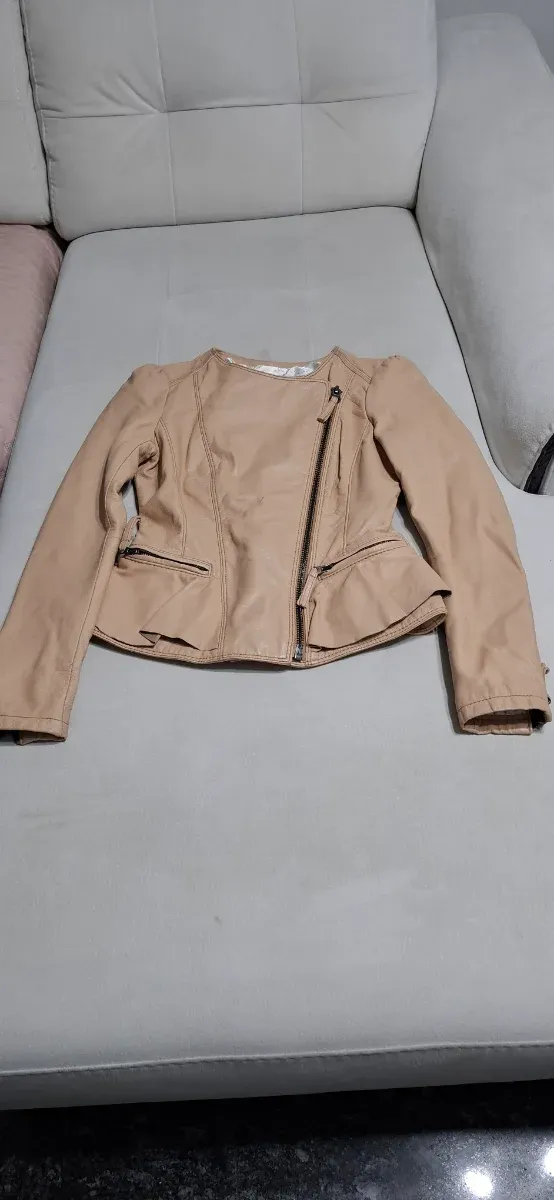 Blusão Zara Bege