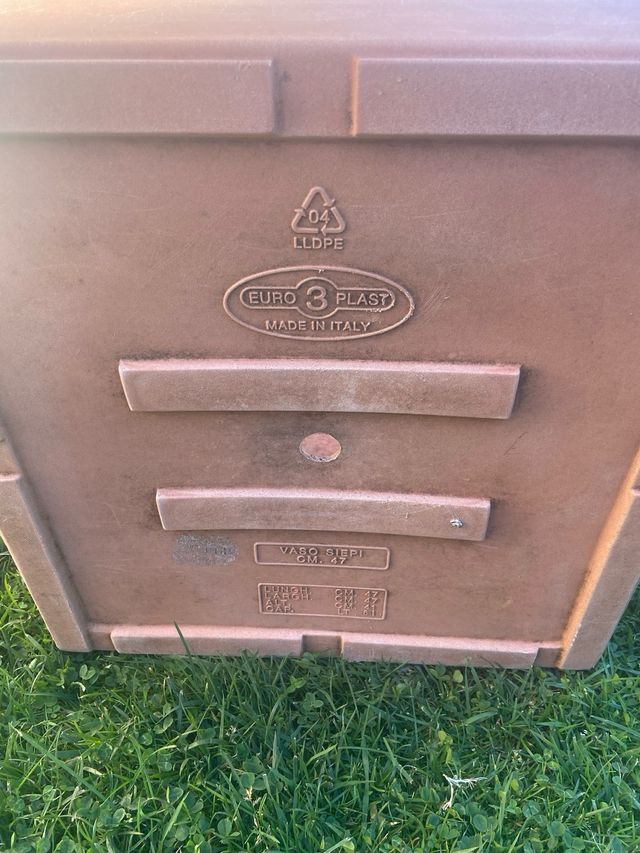 Maceta imitación terracota italiana