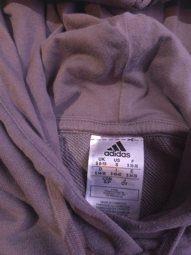 Sudadera Adidas Morado Talla S Ref-91400
