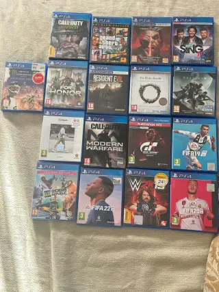 PS4 Juegos Varios (Acción, Deporte, RPG)