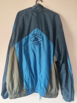 Chaqueta Nike Vintage Azul/Gris