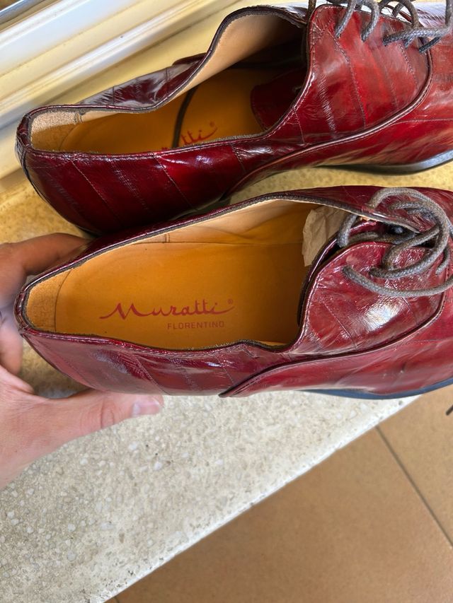 Zapatos Muratti Florentino Rojos