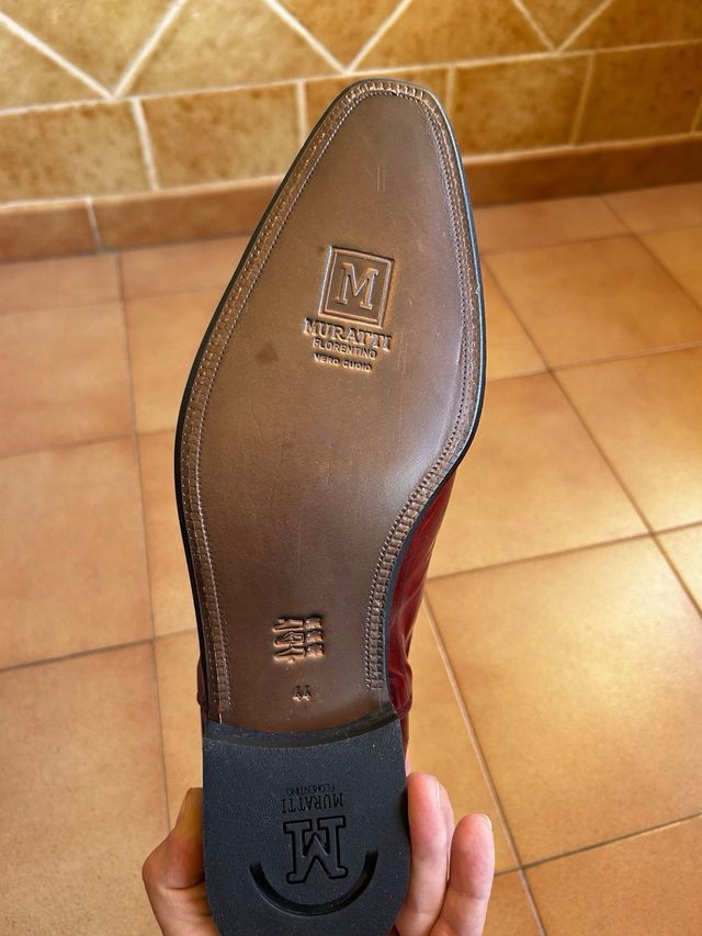 Zapatos Muratti Florentino Rojos