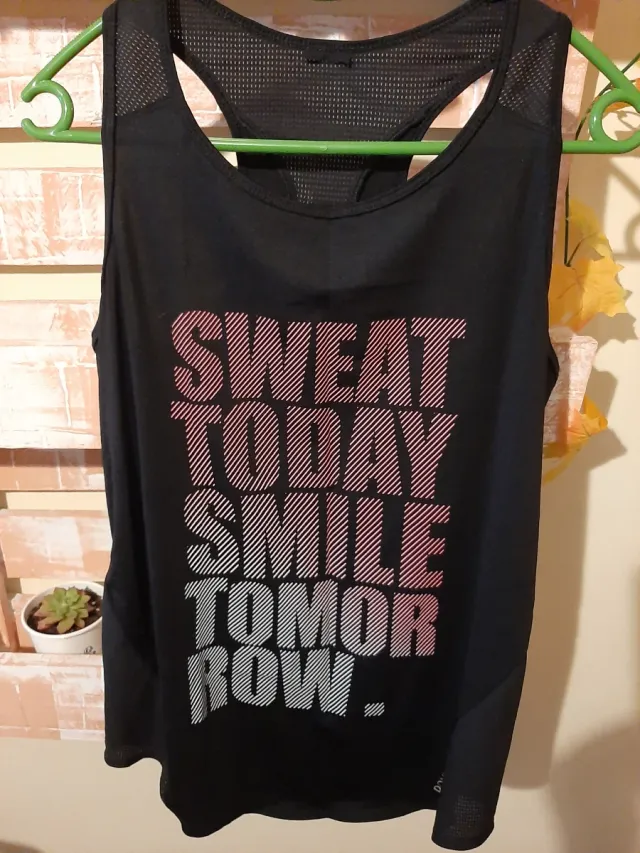 Camiseta sin mangas negra Made for Cardio