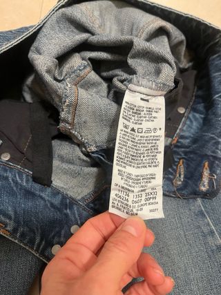 Pantalón Levi's Engineered chica T.25x32