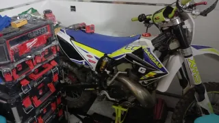 Moto de enduro Gas Gas ec 300 matrícula del 2010