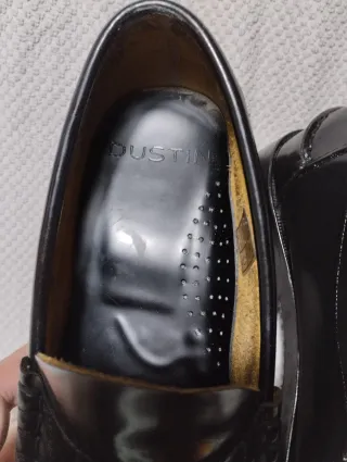 Castellanos Piel Dustin /Corte Ingles N: 41 Negros