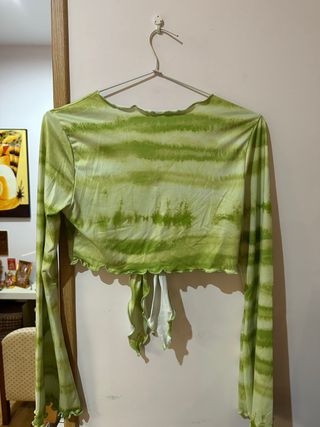 Conjunto playero verde