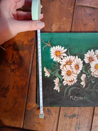 Cuadro mediano de margaritas