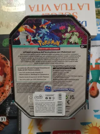 Scatola Collezione Pokémon Quaquaval EX