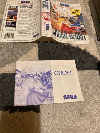 Laser Ghost Master System Sega