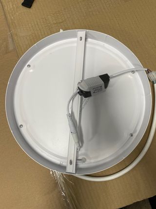 Plafón LED redondo blanco