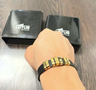 Conjunto Lotus Acero Pulsera y Colgante