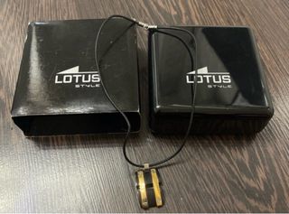 Conjunto Lotus Acero Pulsera y Colgante