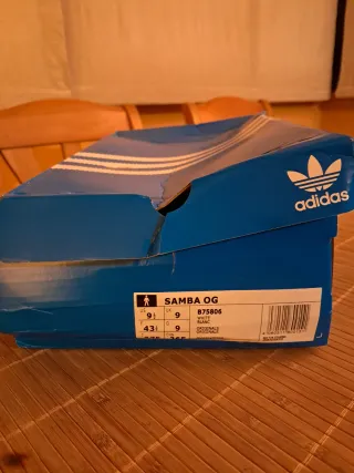 Zapatillas Adidas Samba Blancas y Negras