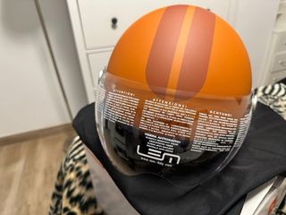 Casco LEM ROGER Naranja talla XL