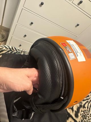 Casco LEM ROGER Naranja talla XL