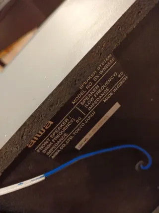 Altavoces Aiwa Gris 2 Unidades