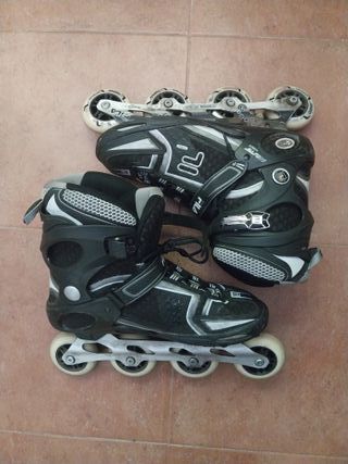 Patines en línea Fila Talla 45 con mochila