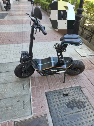 Patinete eléctrico Offroad con asiento