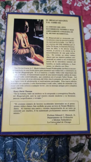 Bhagavad-Gītā Tal y Como Es — Edición Dorada 1978