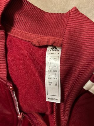 Chándal Adidas Talla S Rojo y Azul