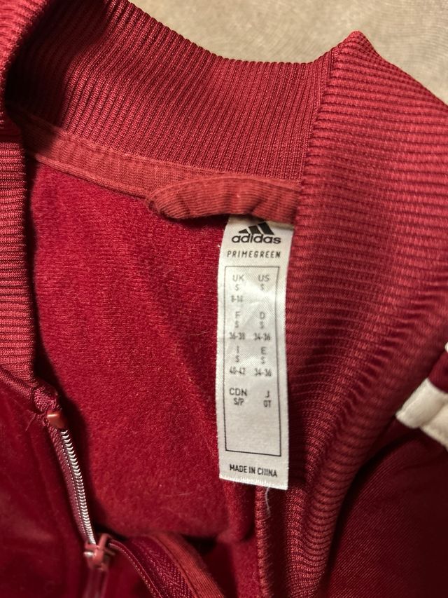 Chándal Adidas Talla S Rojo y Azul