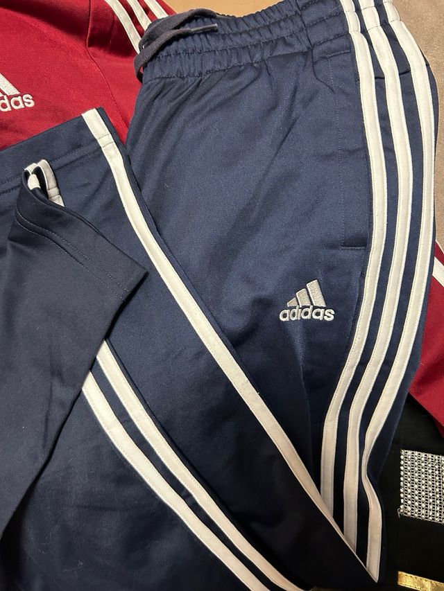 Chándal Adidas Talla S Rojo y Azul