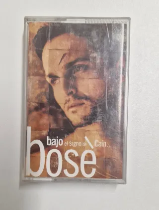 Casete Bajo el signo de Caín - Miguel Bosé