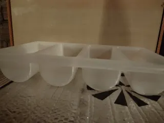 Cubertero/Molde de plástico transparente