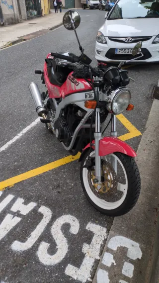Suzuki GS500E 1992 Roja restaurada 60.000km