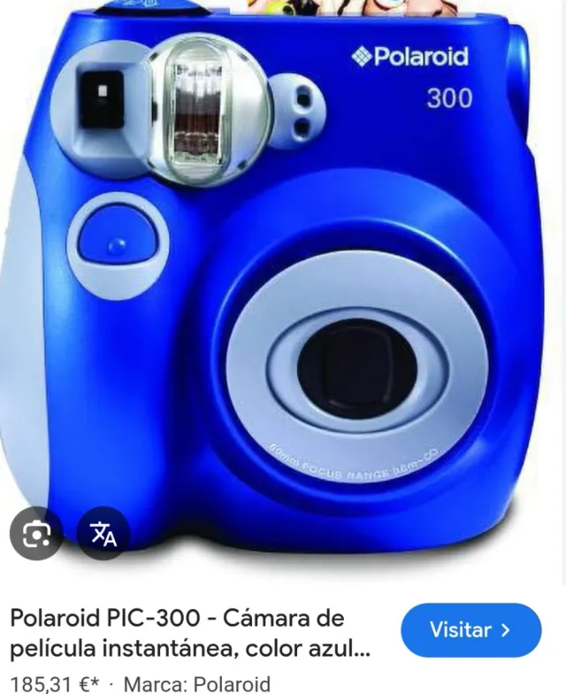 Fotocamera Polaroid 300 Blu