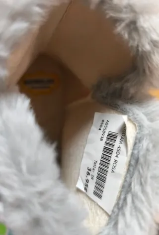 Zapatillas de casa Cosdam rosas y grises