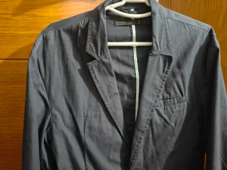 Americana Bershka Talla L Azul Marino