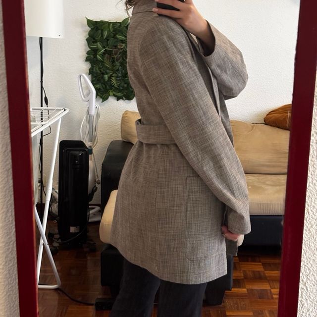 Blazer Zara Gris