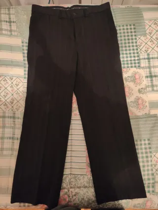Pantalones de vestir negros talla 44